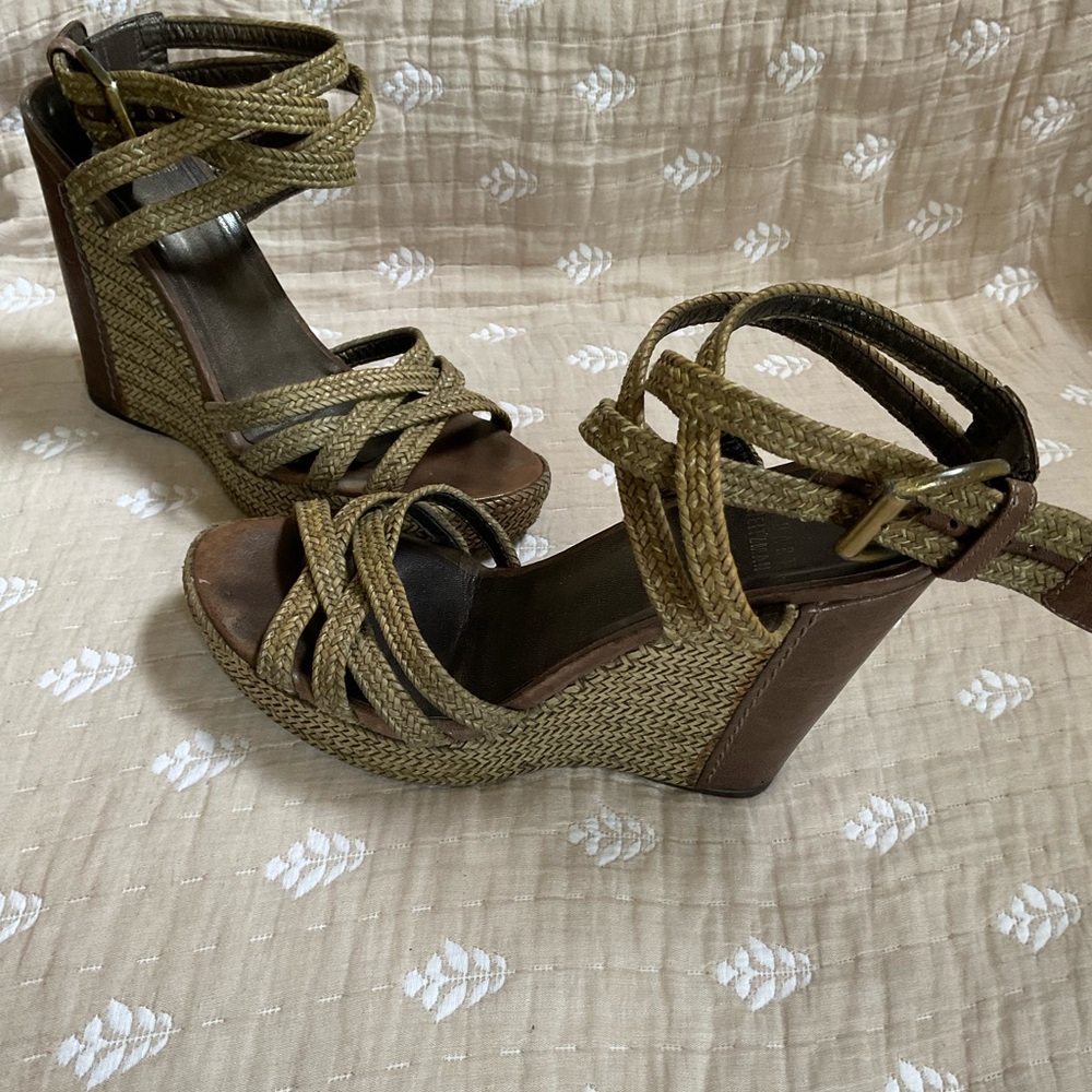 STUART WEITZMAN wedges heels